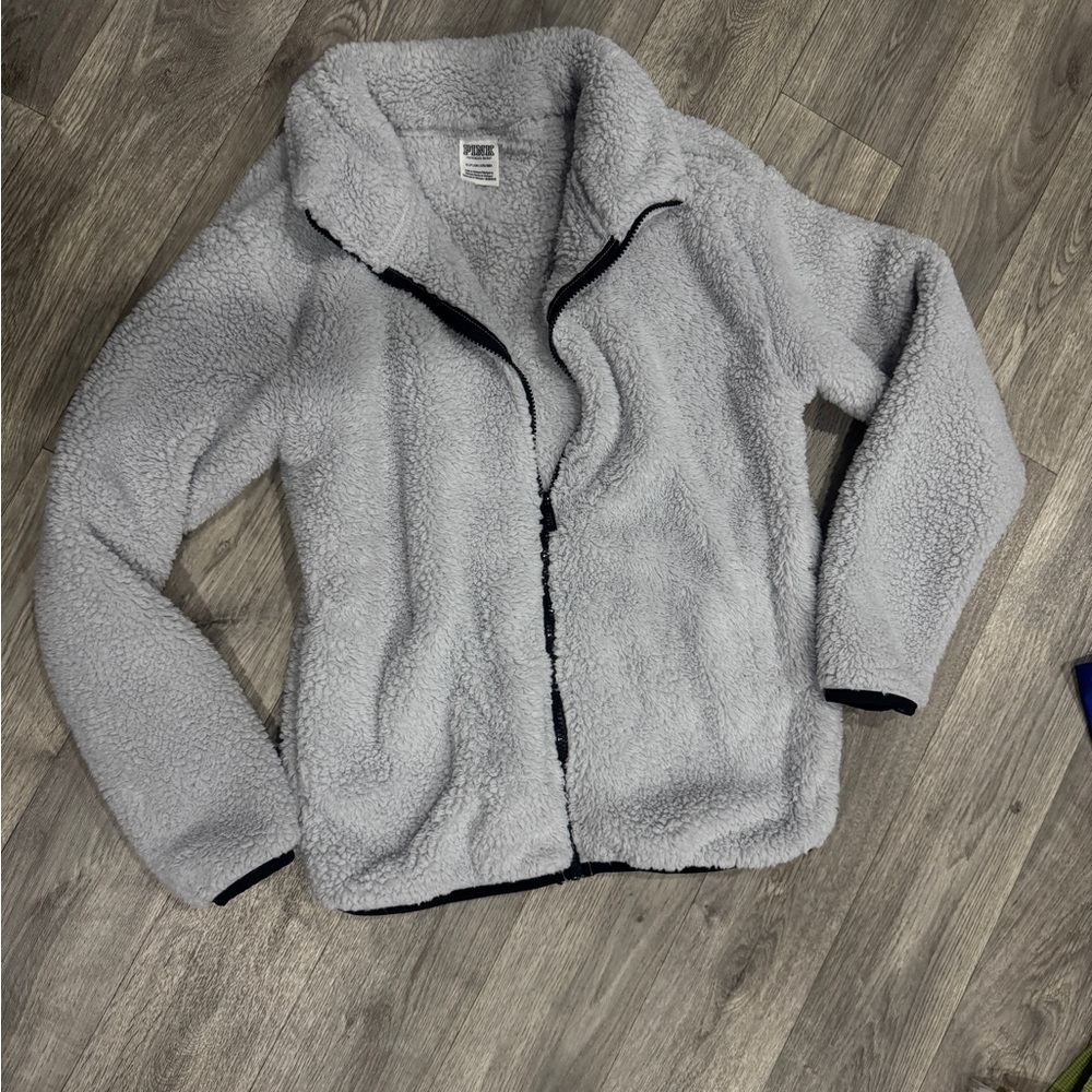 PINK Sherpa jacket